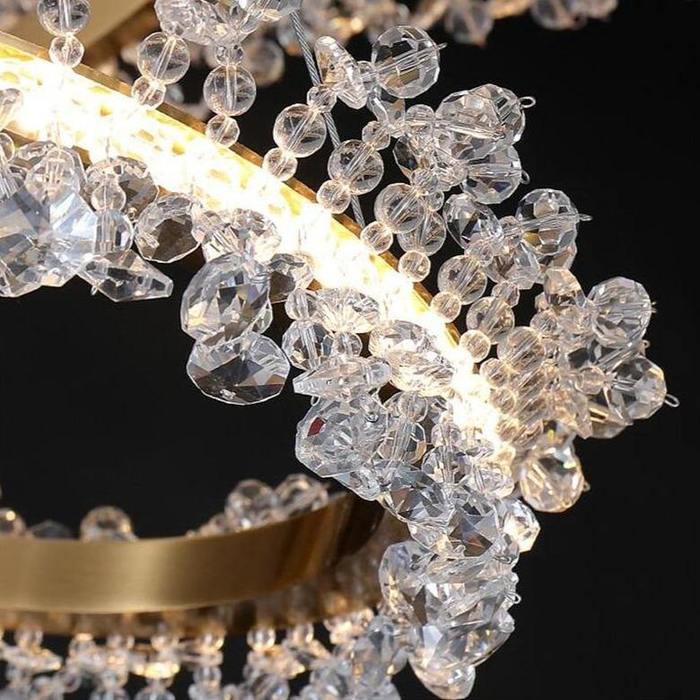 Doris 3-Piece Crystal Chandelier - Image 5