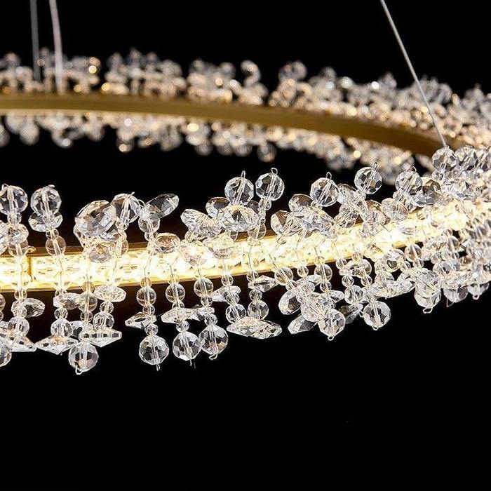 Doris 3-Piece Crystal Chandelier - Image 6