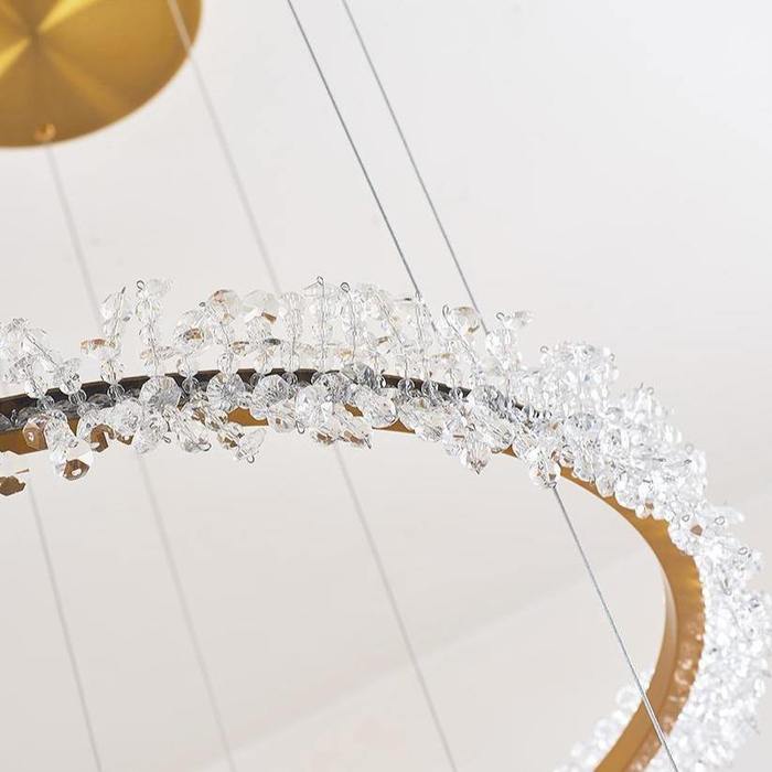 Doris Crystal Ring Chandelier - Image 10