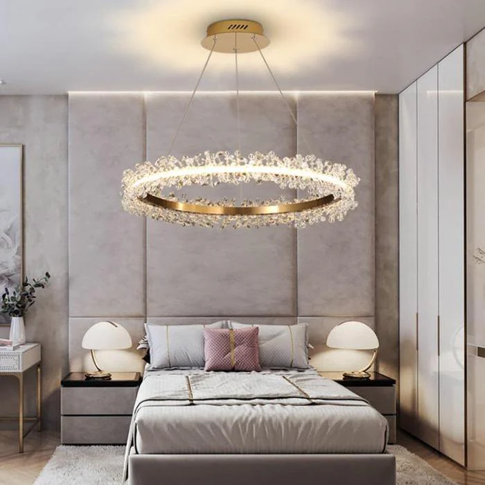 Doris Crystal Ring Chandelier - Image 3