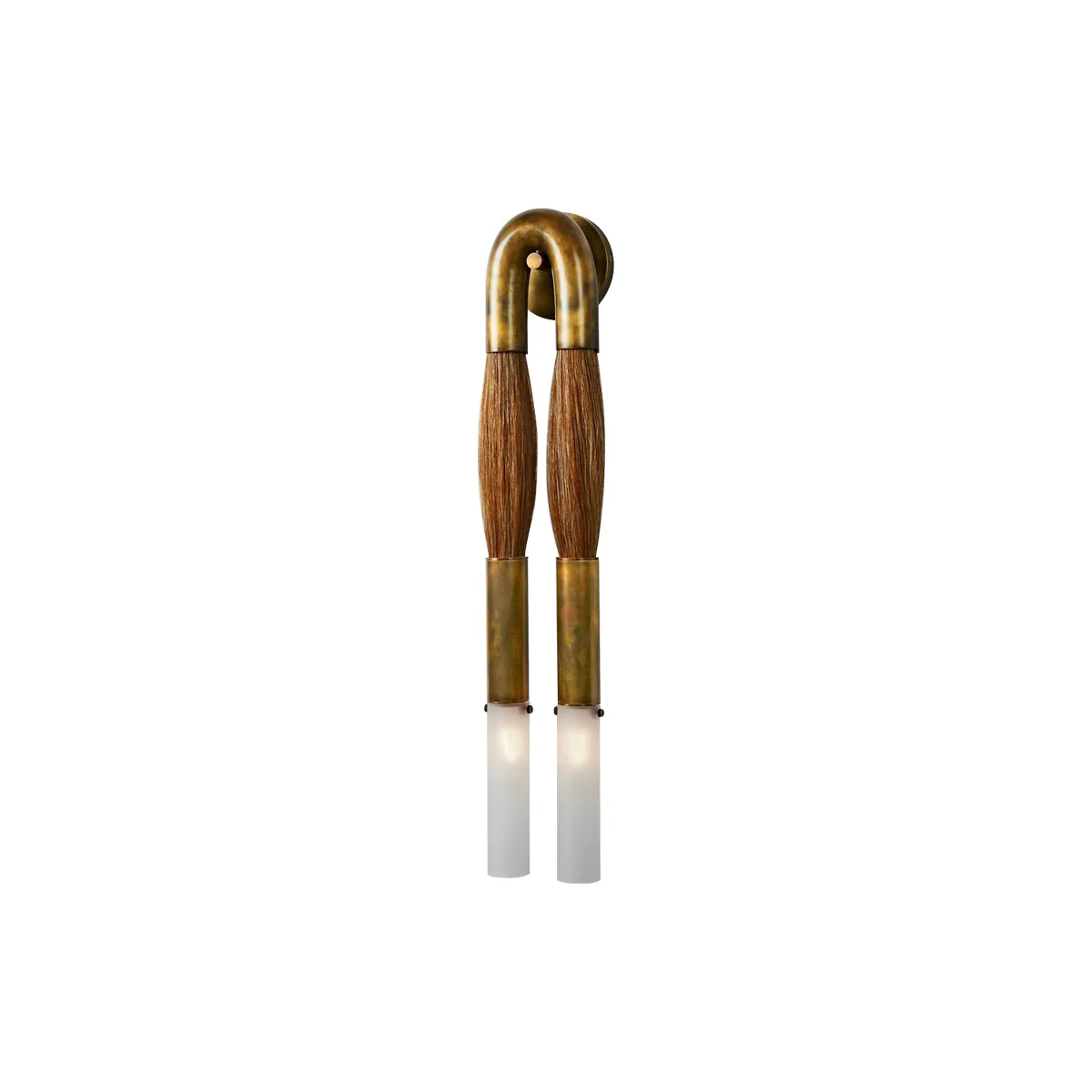 Double Head Antonia Horsehair Sconce - Image 16
