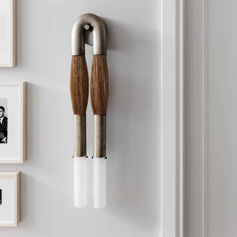 Double Head Antonia Horsehair Sconce - Image 34