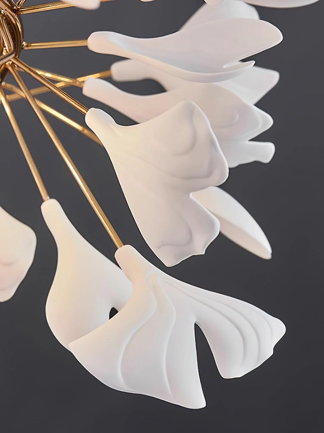 Double Layer Combination Gingko Chandelier - Image 18