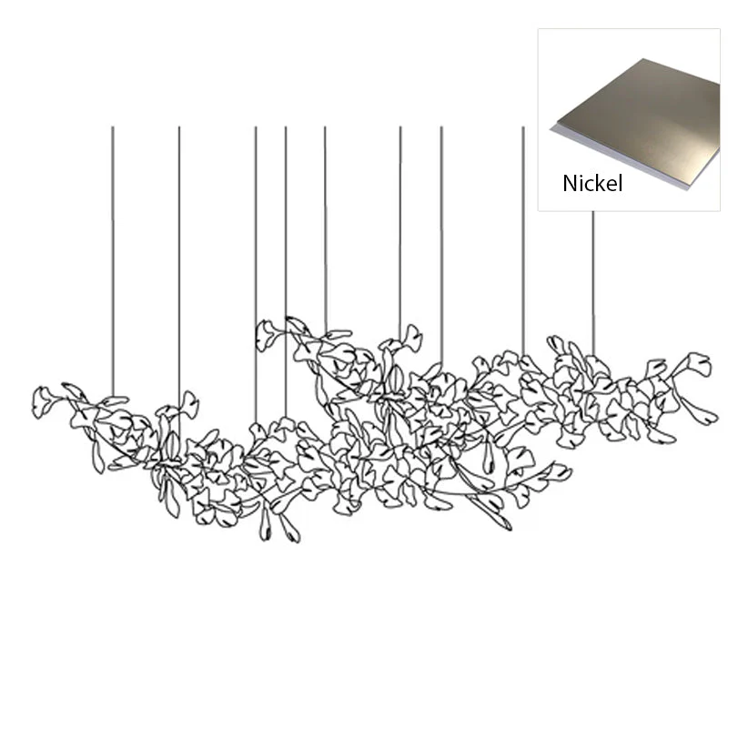 Double Layer Combination Gingko Chandelier - Image 24