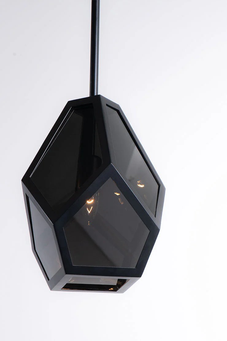 Drake Geometric Black Pendant - Image 2