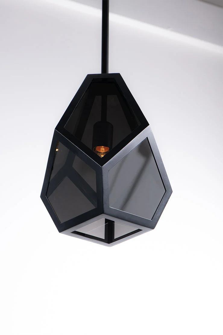 Drake Geometric Black Pendant - Image 3