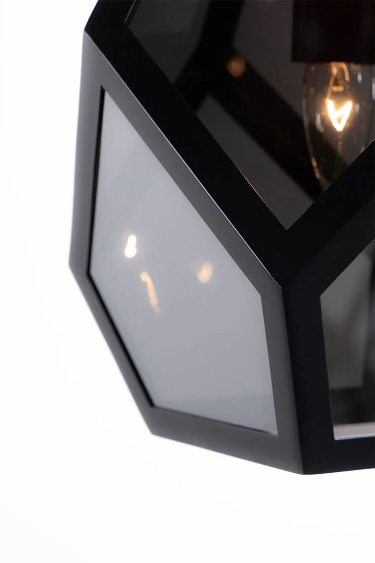 Drake Geometric Black Pendant - Image 4