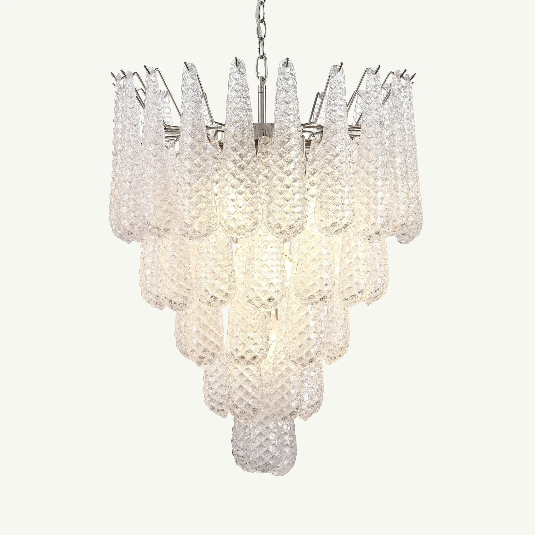 Drop Chandelier Handblown Glass - Image 4