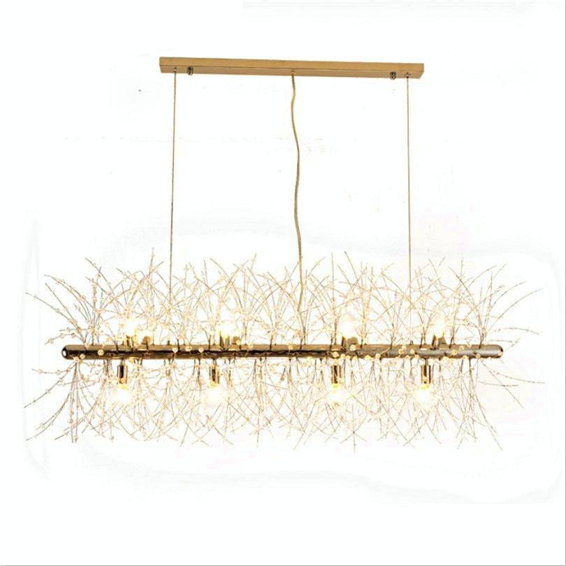 El Sol Kitchen Island Lighting Fixture, Gold - Image 11