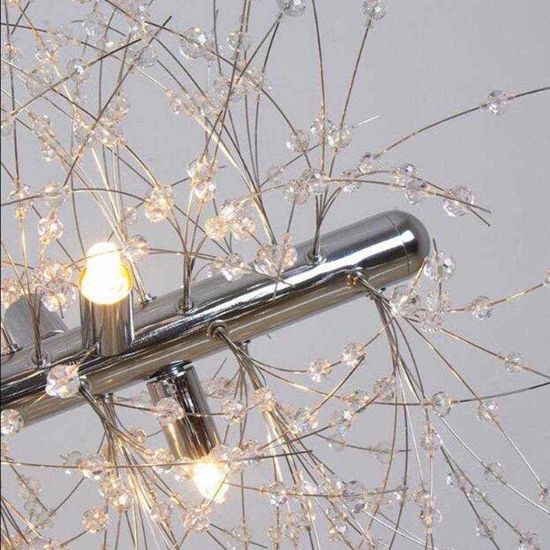 El Sol Kitchen Island Lighting Fixture, Chrome - Image 4