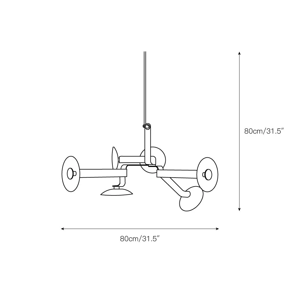 Elbo Chandelier - Image 3