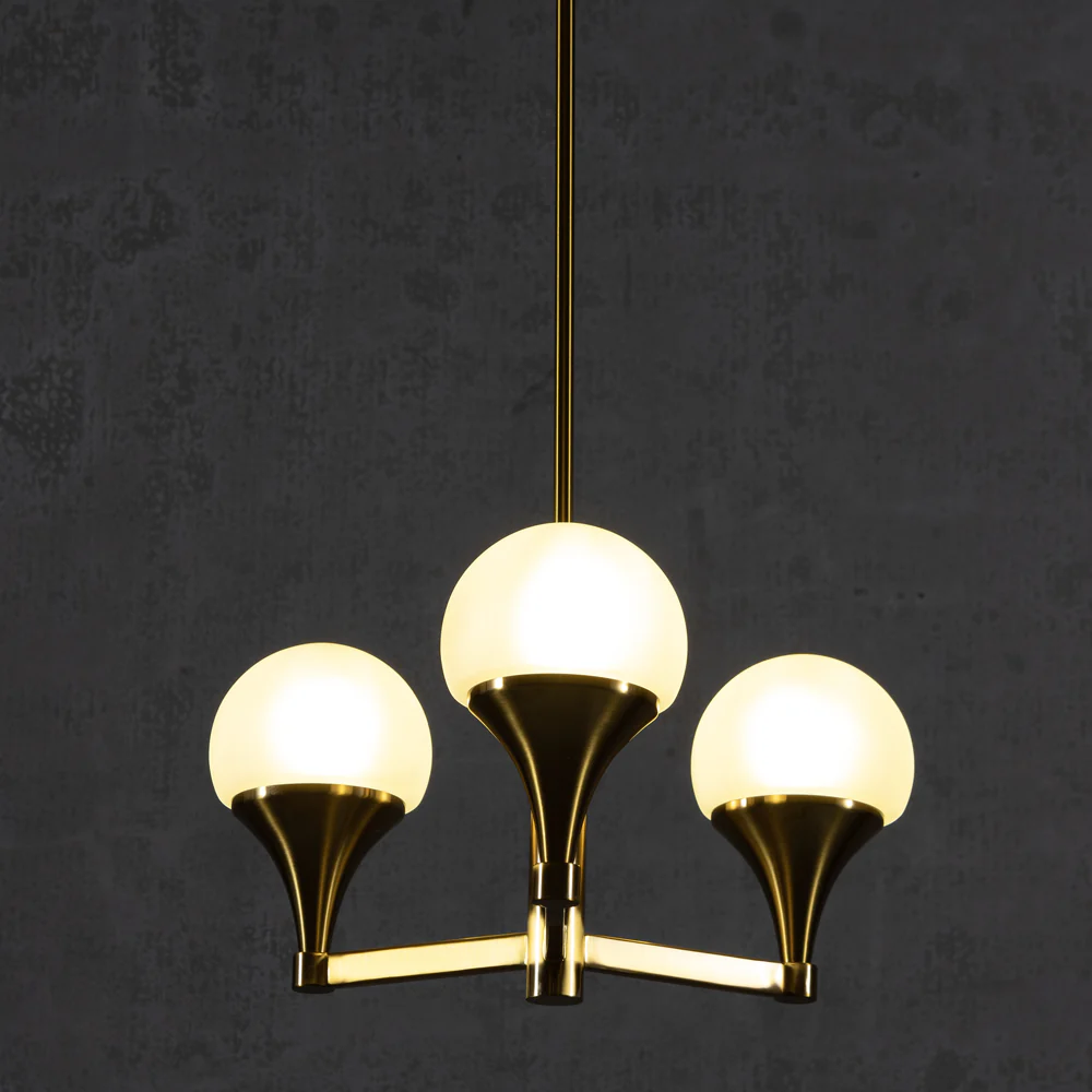 White Globe Pendant - Image 5