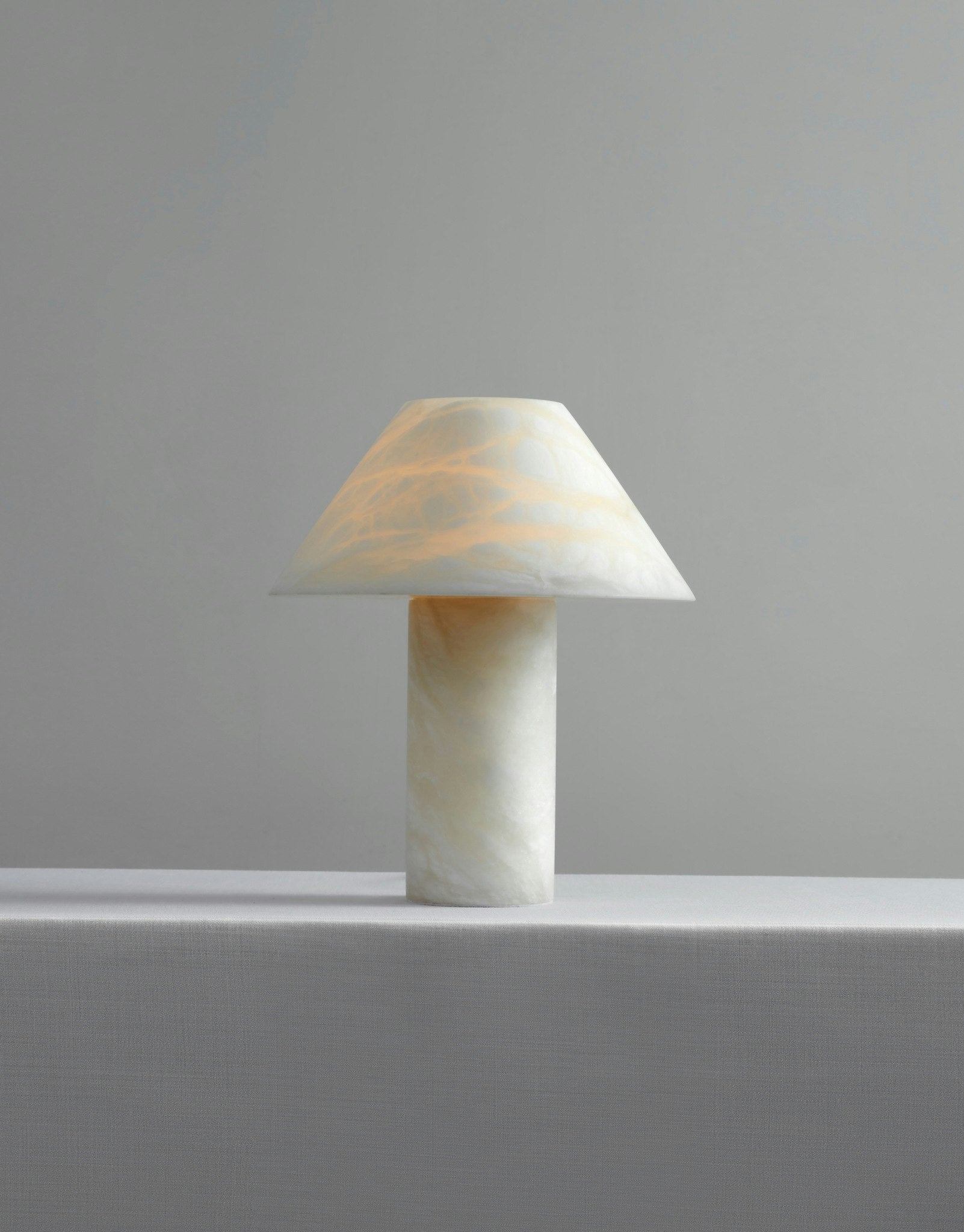 Ella Table Lamp Alabaster - Image 4