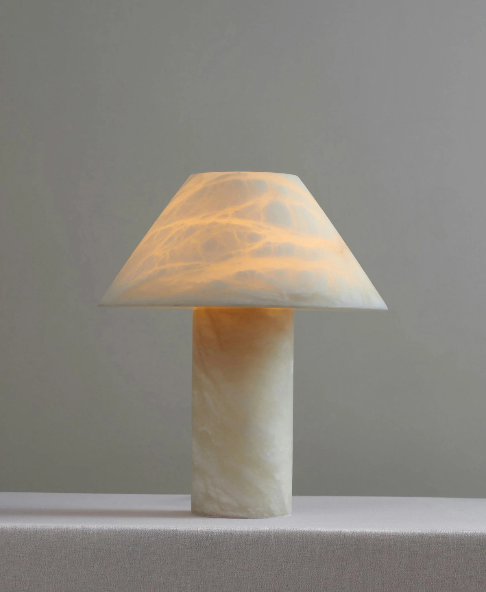 Ella Table Lamp Alabaster - Image 7