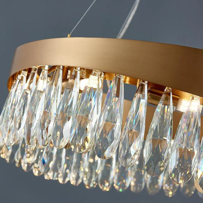 Elma Oval Crystal Chandelier - Image 7