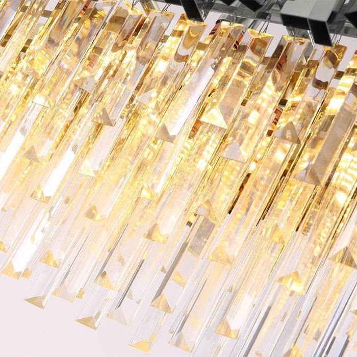 Enoch Crystal Dining Room Chandelier Chorme - Image 7