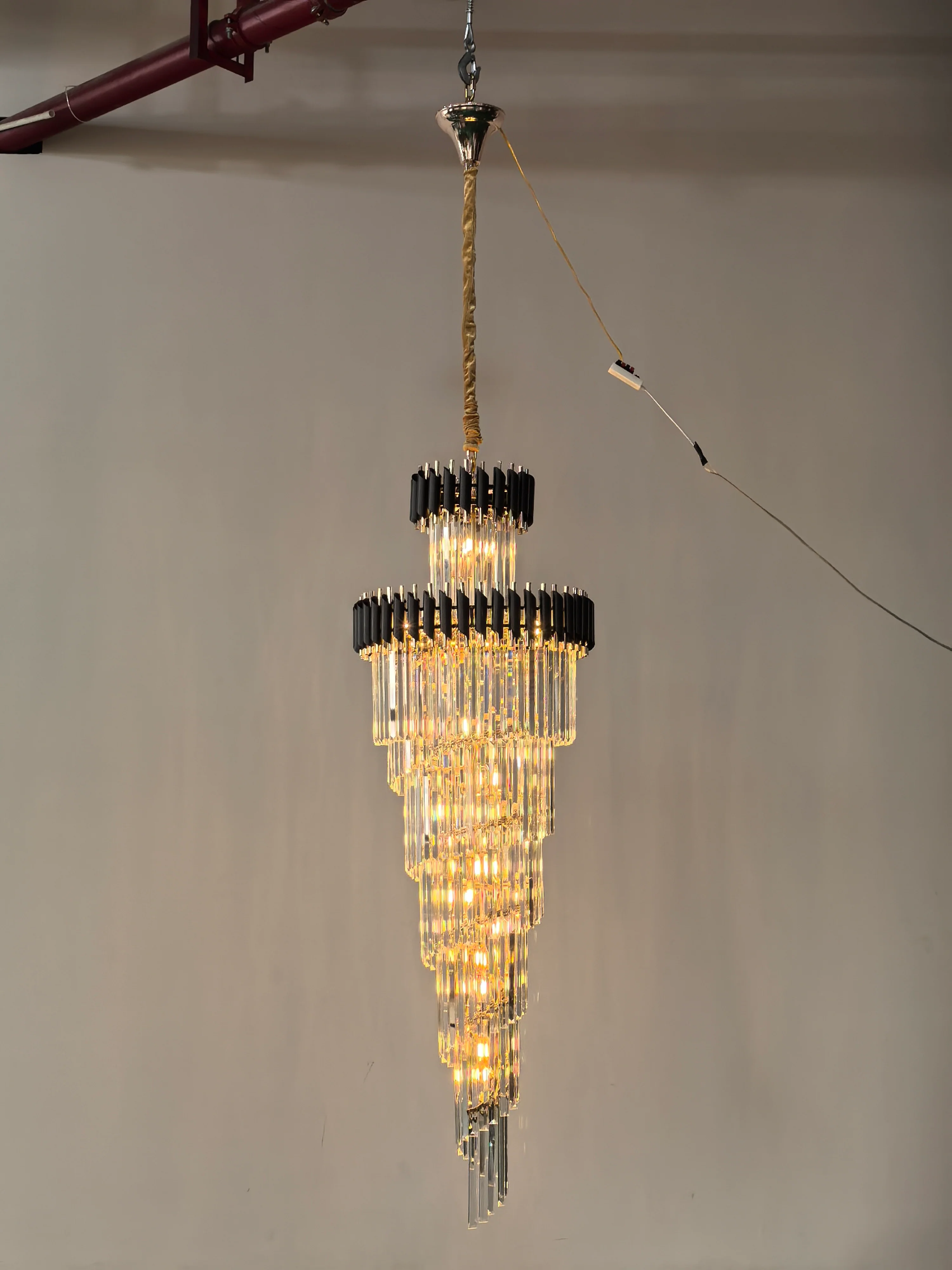 Enoch Multiple Tier Crystal Chandelier - Image 12