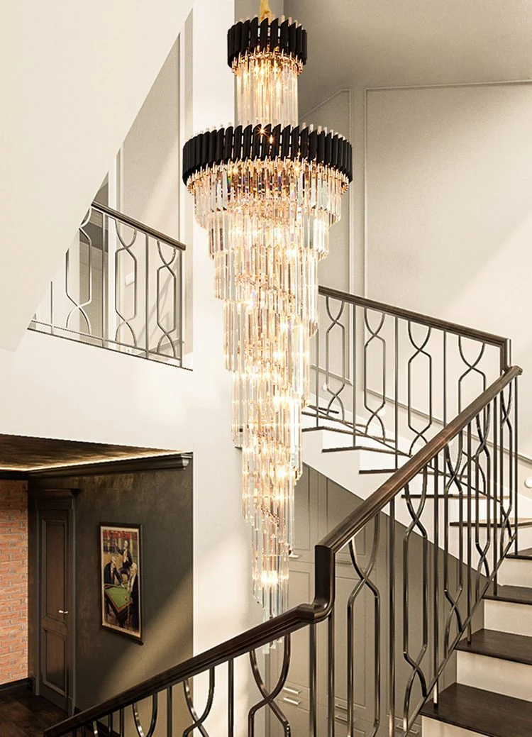 Enoch Multiple Tier Crystal Chandelier - Image 6