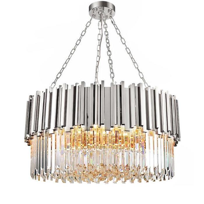 Enoch Round Luxury Crystal Chandelier - Image 3
