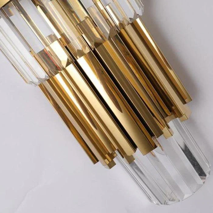 Enoch Three Tier Crystal Wall Sconce - Image 7