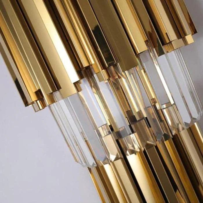 Enoch Three Tier Crystal Wall Sconce - Image 8