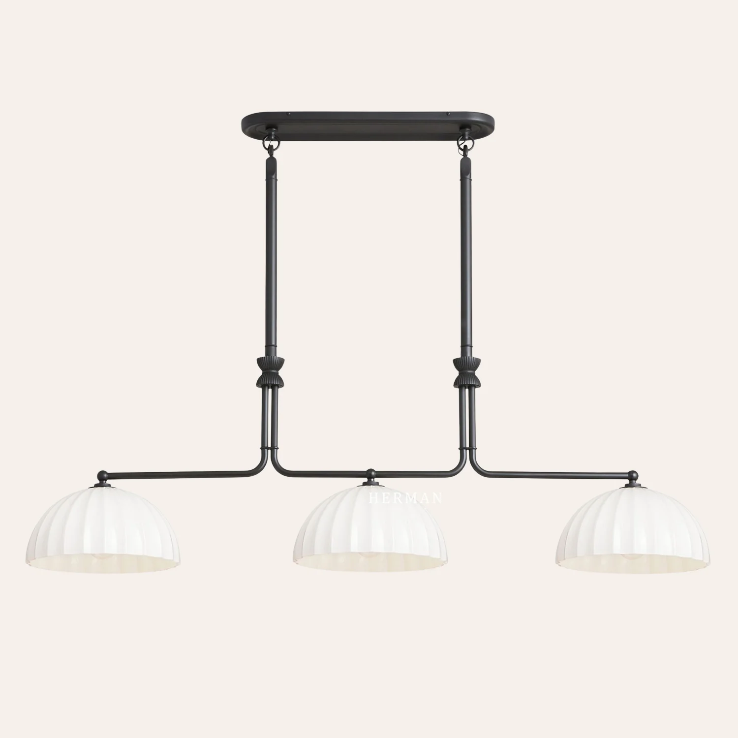 Enzo 60" 3-Light Linear Chandelier - Image 4