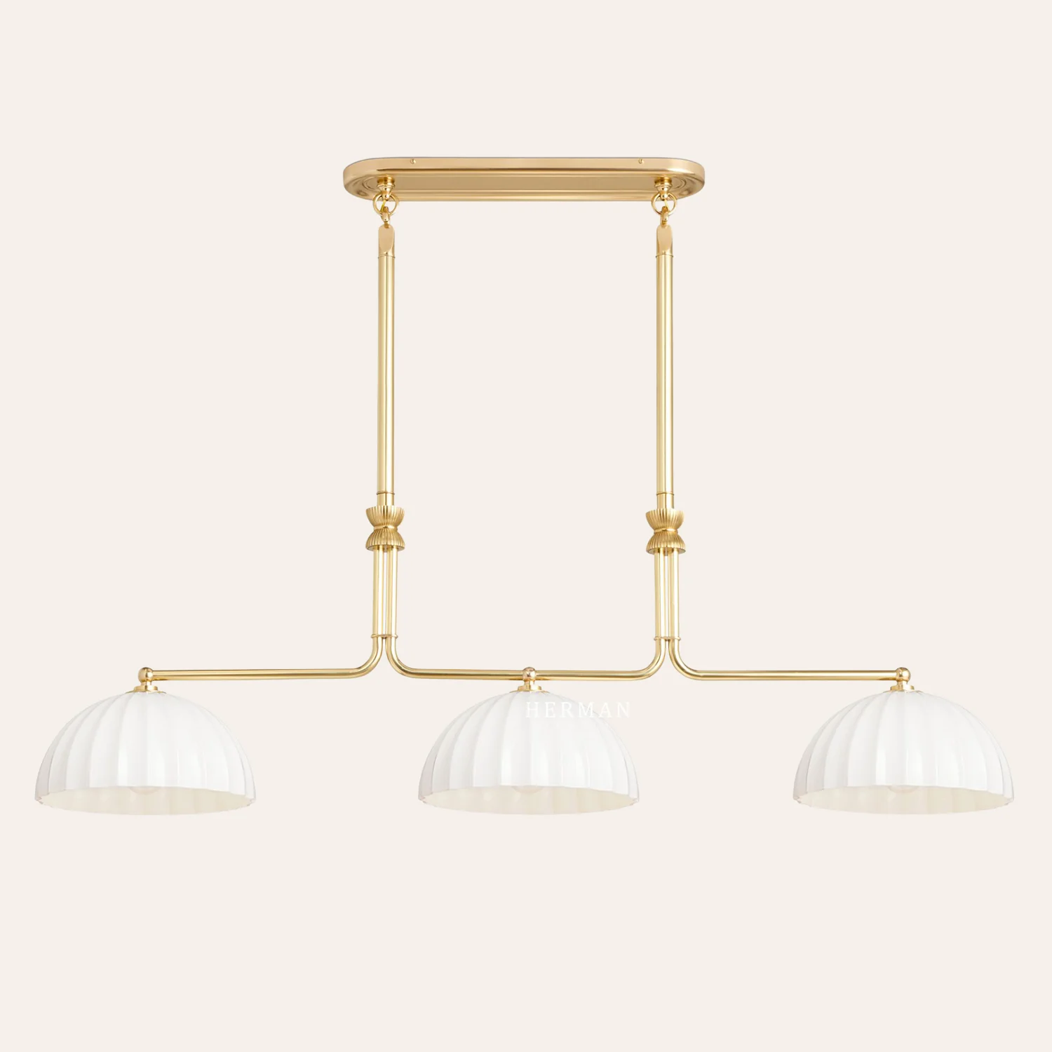 Enzo 60" 3-Light Linear Chandelier - Image 7