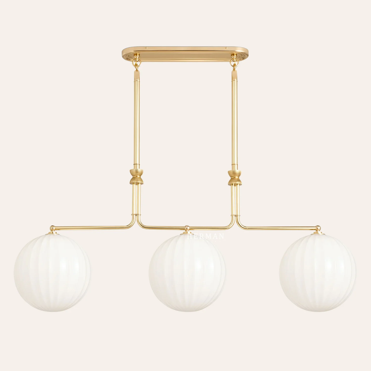 Enzo 60" 3-Light Linear Chandelier - Image 9