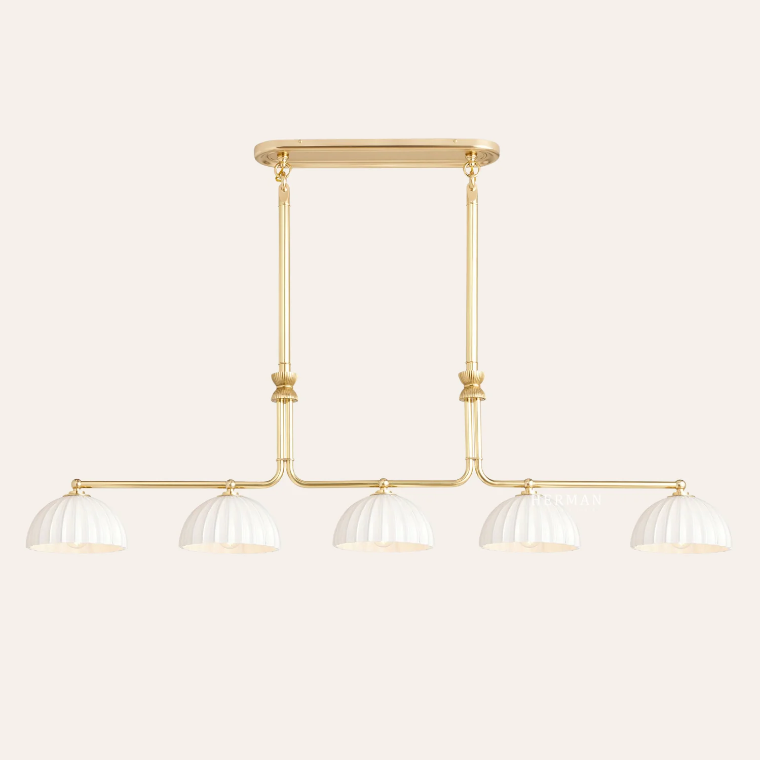 Enzo 60" 5-Light Linear Chandelier - Image 4