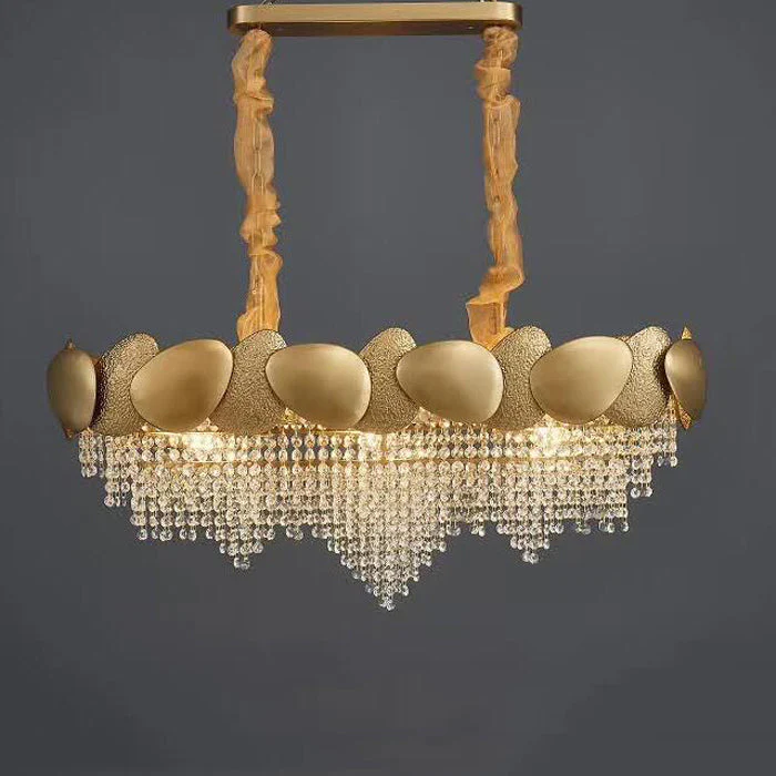 Erin Golden Crystal Chandelier - Image 2