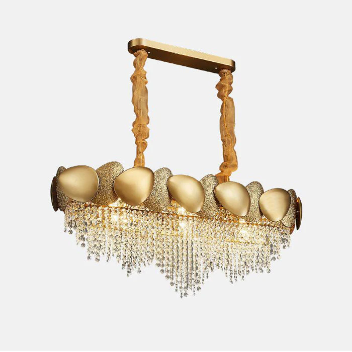 Erin Golden Crystal Chandelier - Image 3
