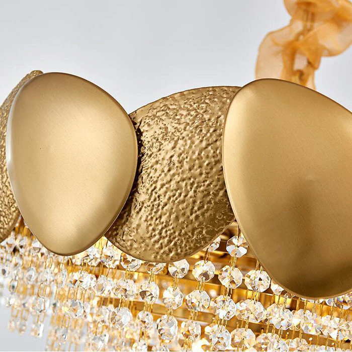 Erin Golden Crystal Chandelier - Image 4