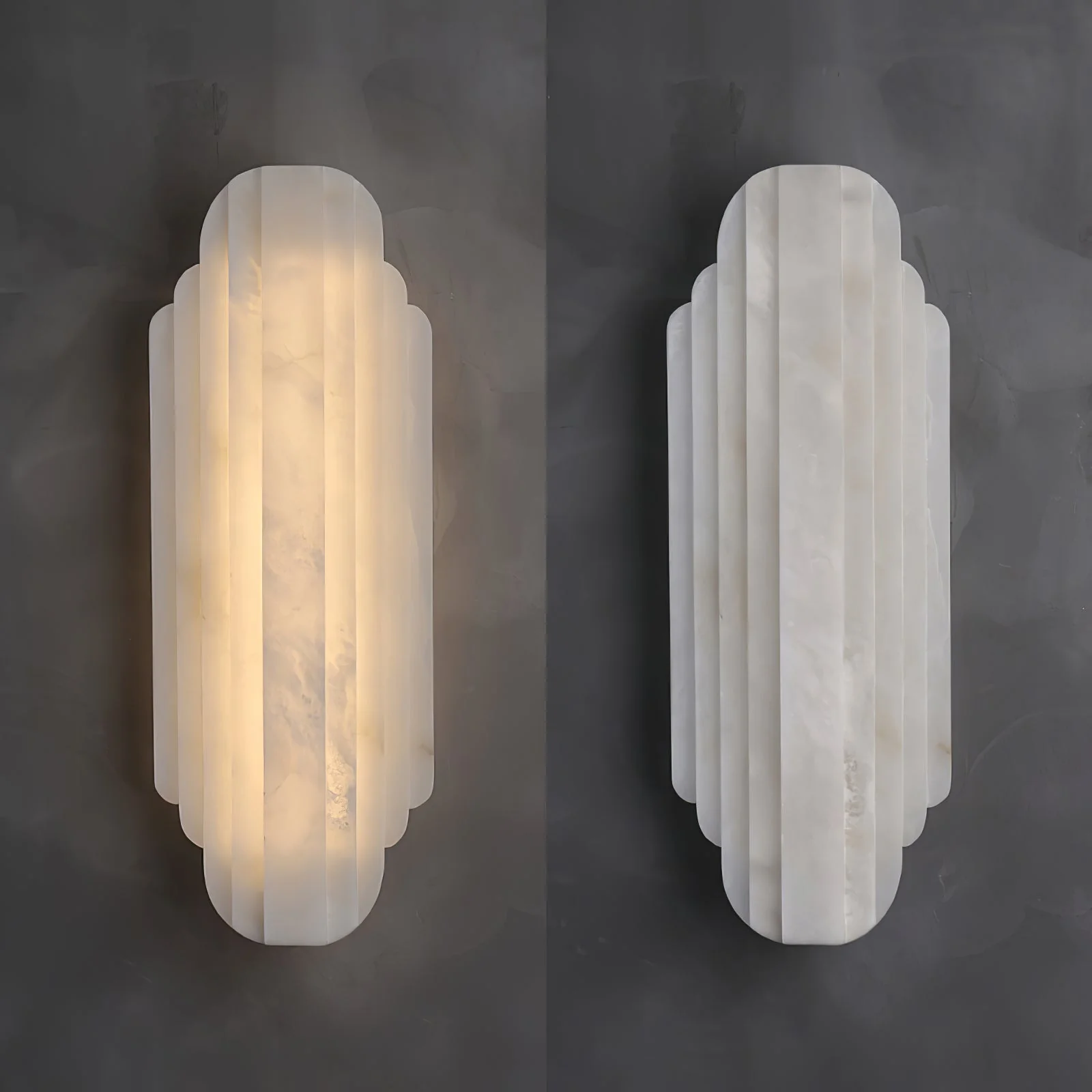 Estelle Alabaster Wall Sconce - Image 11