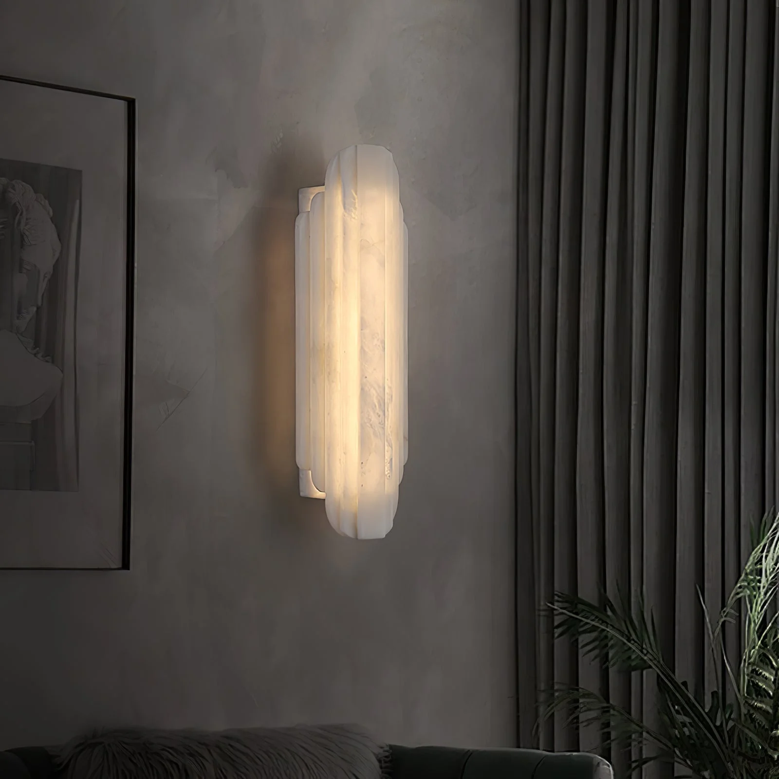 Estelle Alabaster Wall Sconce - Image 17