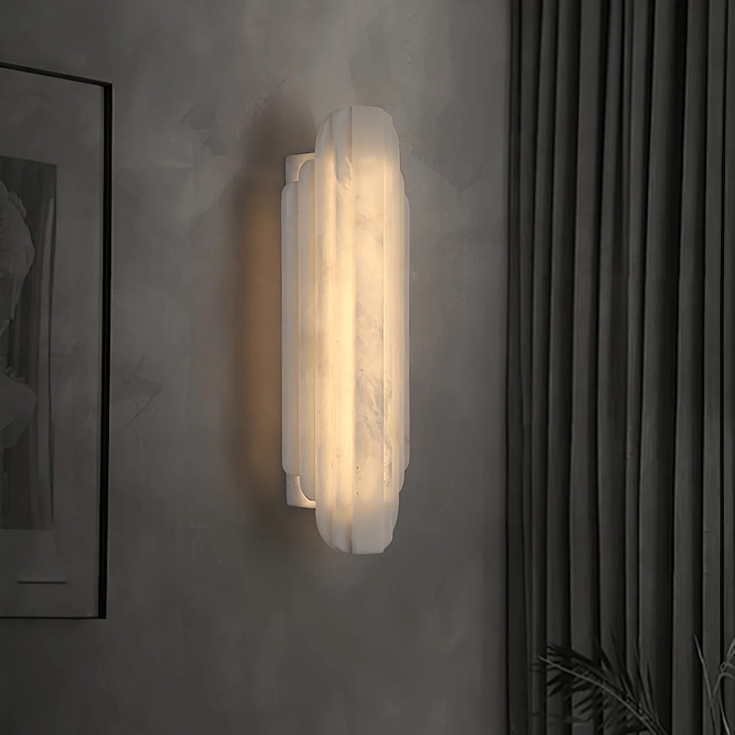 Estelle Alabaster Wall Sconce - Image 4