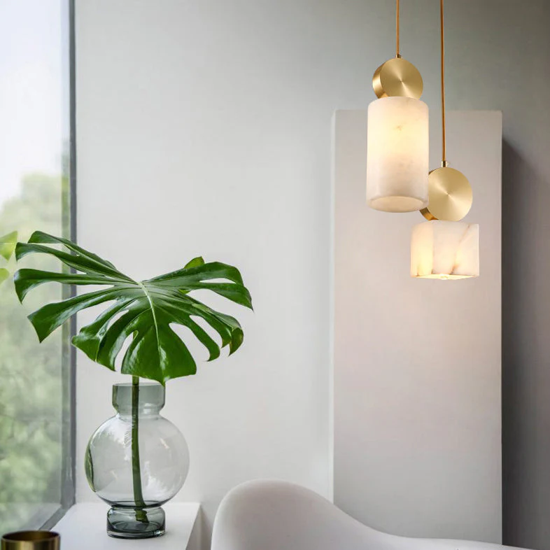 Etruscan alabaster Pendant Light - Image 15