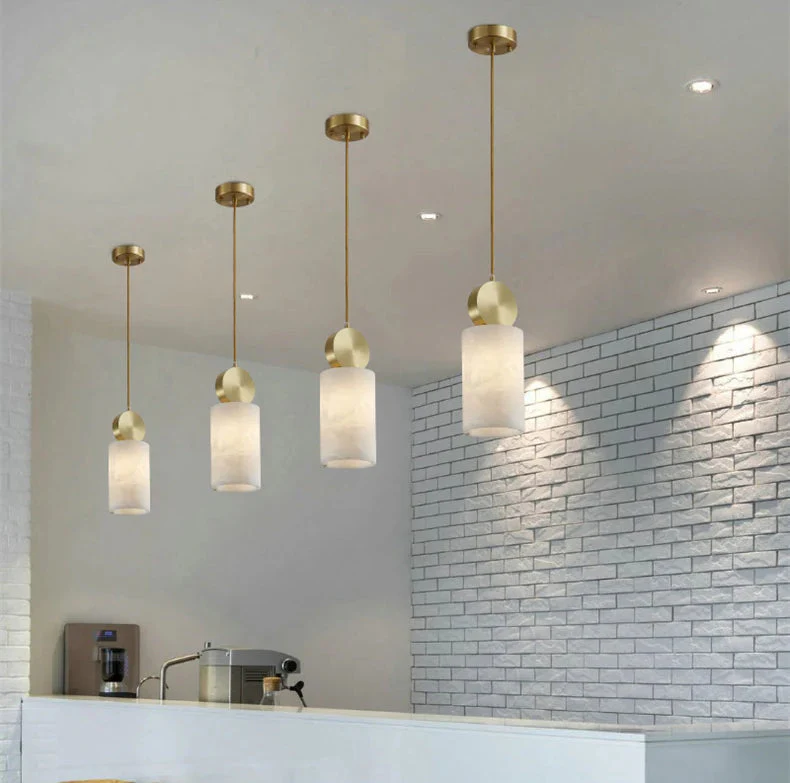 Etruscan alabaster Pendant Light - Image 17