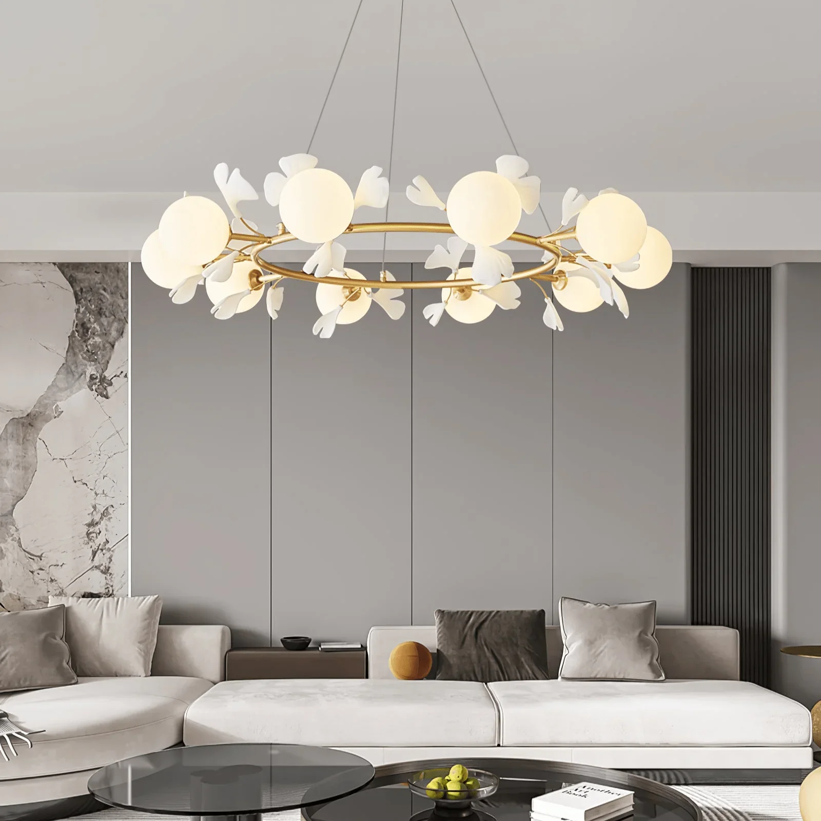 Evander Gingko Chandelier - Image 15