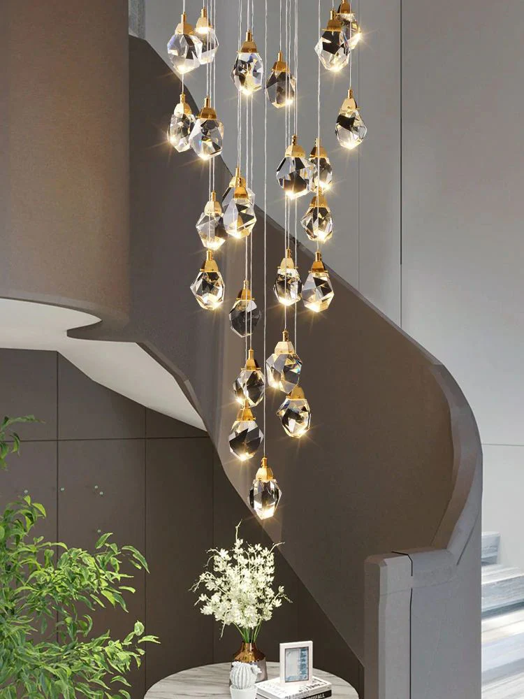 Eve Crystal Staircase Chandelier - Image 6