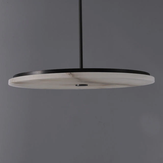 Evelina Alabaster Pendant 23.6" Bronze - Image 3