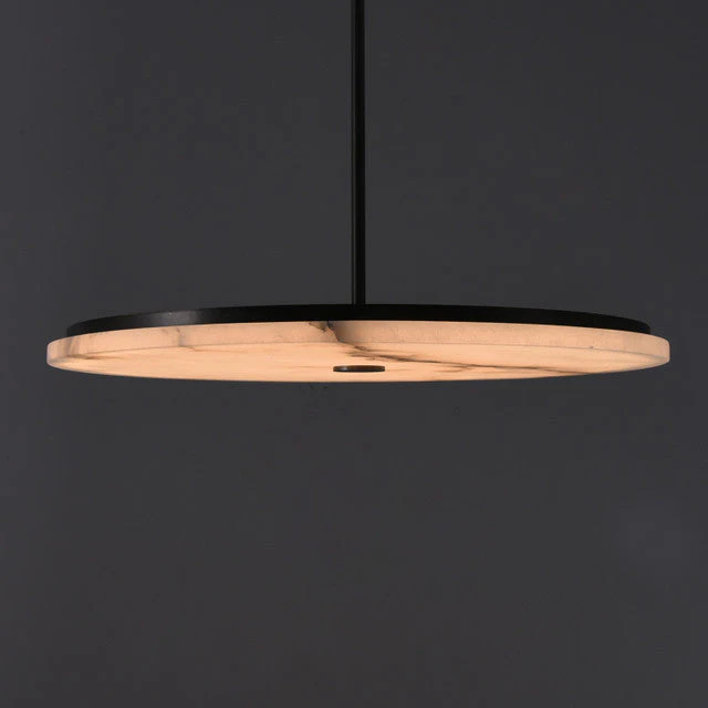Evelina Alabaster Pendant 23.6" Bronze - Image 4
