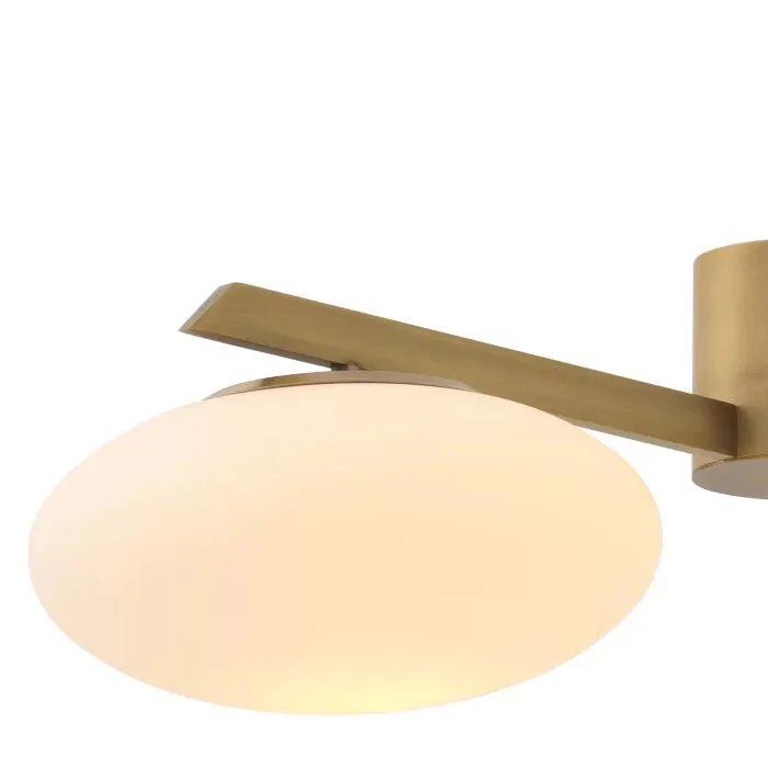 Evergreen S Modern Brass Chandelier - Image 5