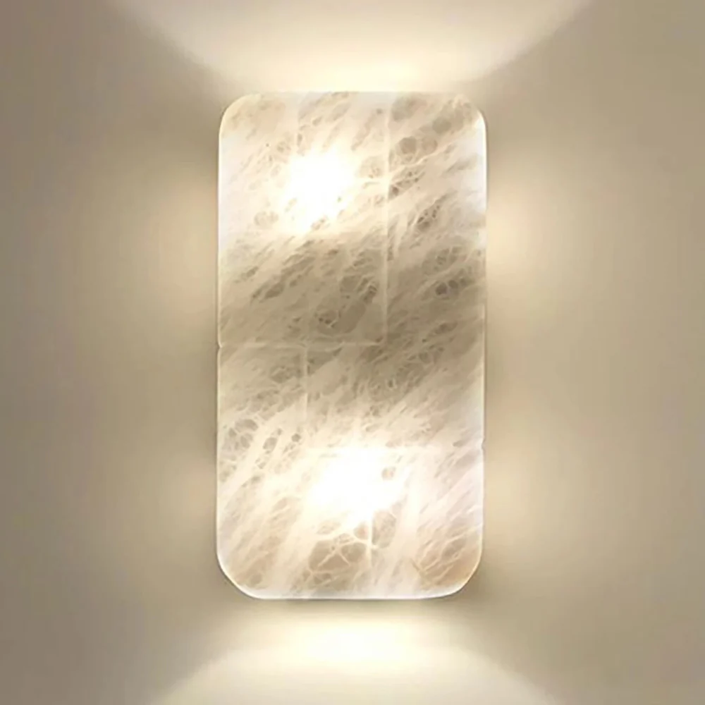 Eze Alabaster Wall Sconce - Image 3
