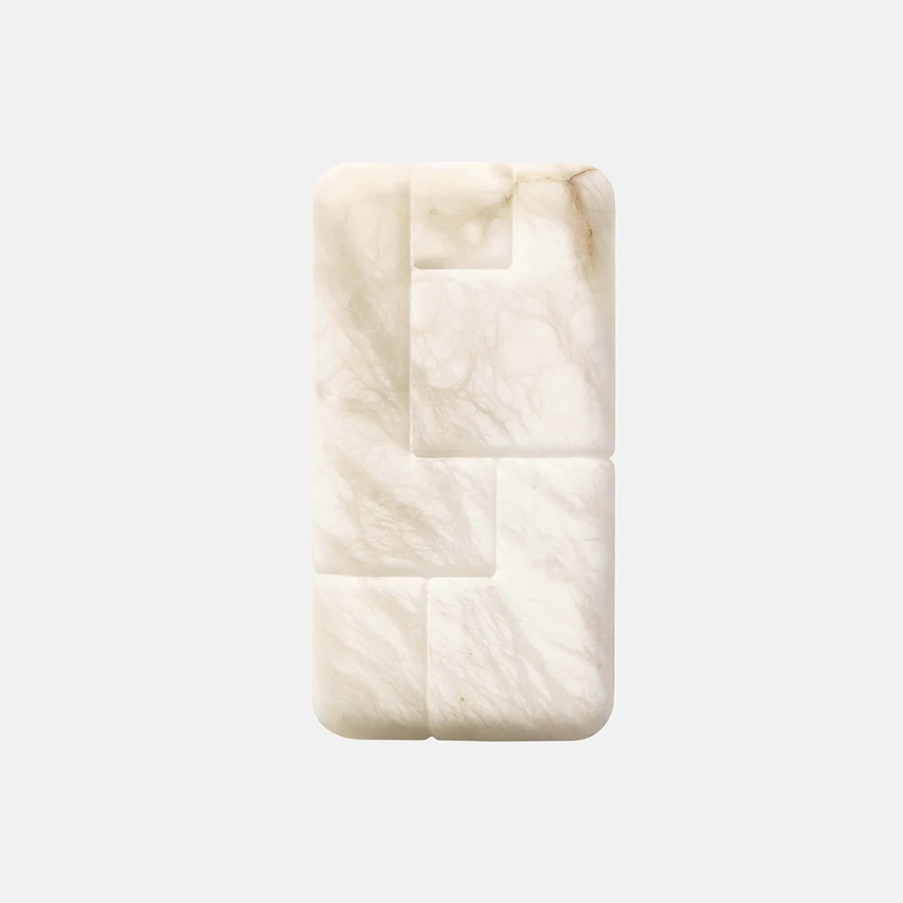 Eze Alabaster Wall Sconce - Image 4