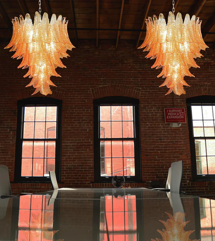 Felci Murano Glass Chandelier - Image 2