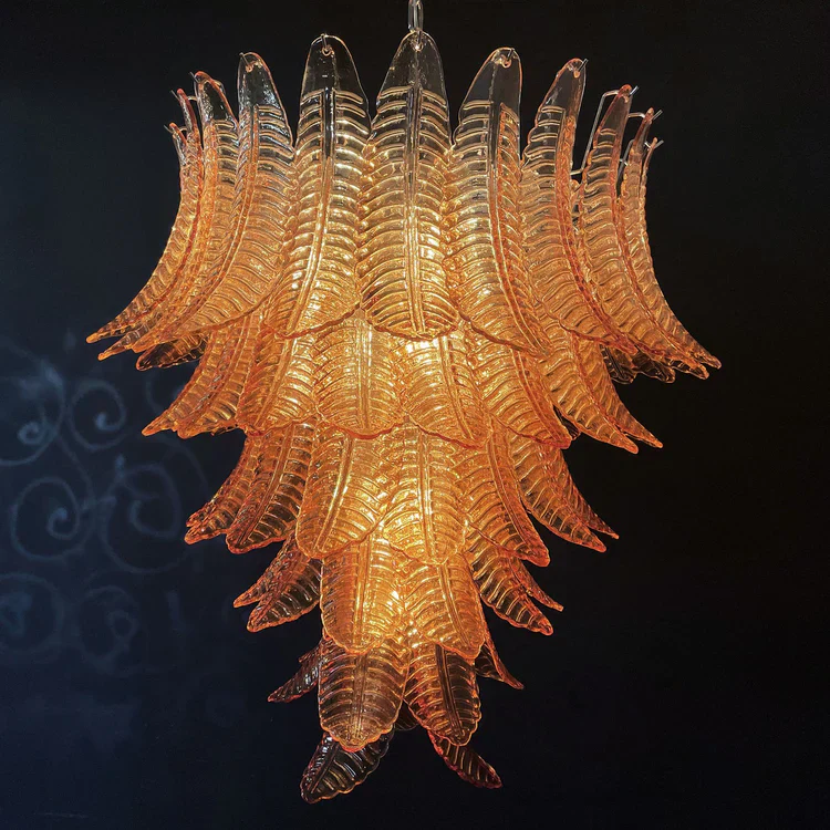 Felci Murano Glass Chandelier - Image 9