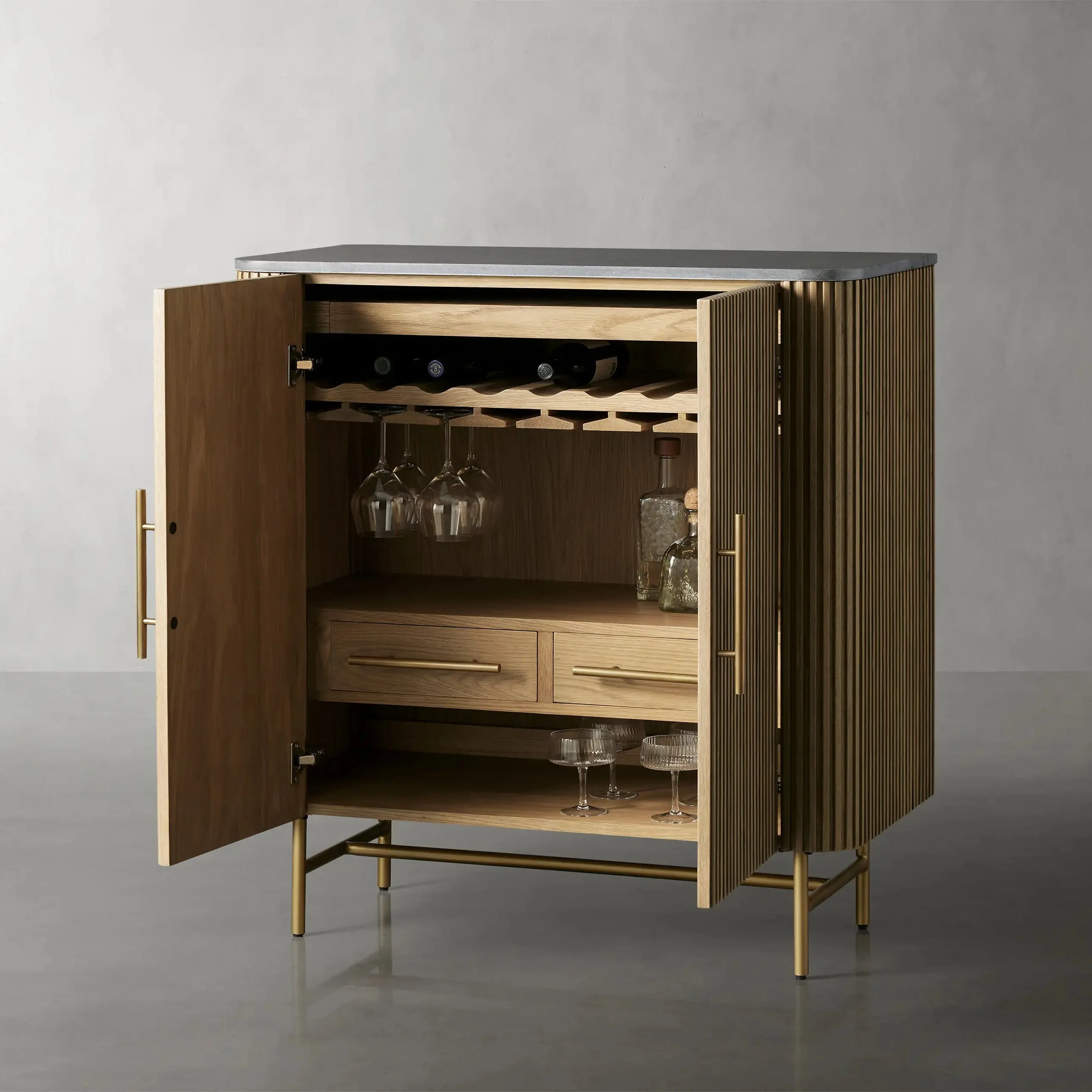 Arden Bar Cabinet - Image 2