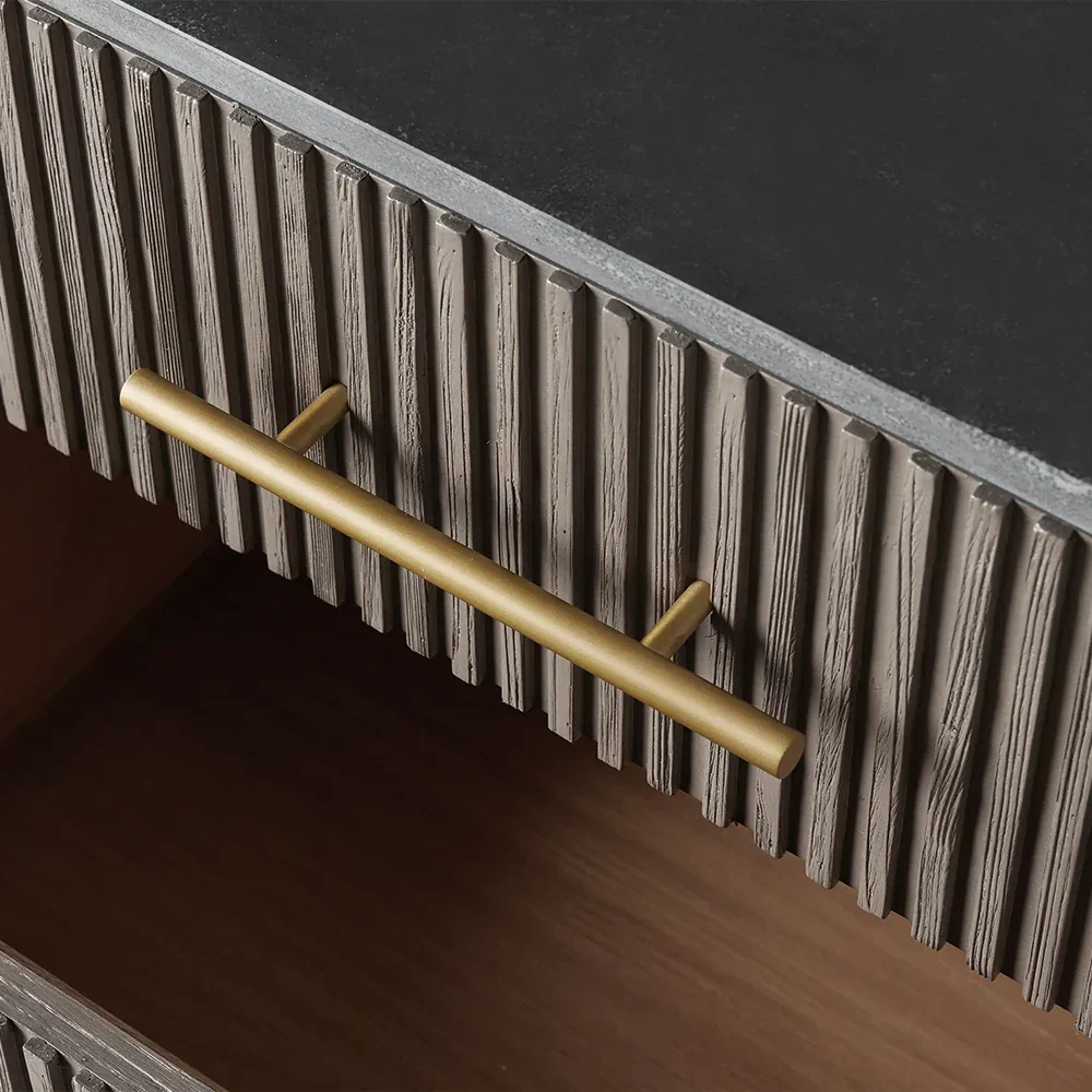 Arden Closed Nightstand in Oak - Image 21
