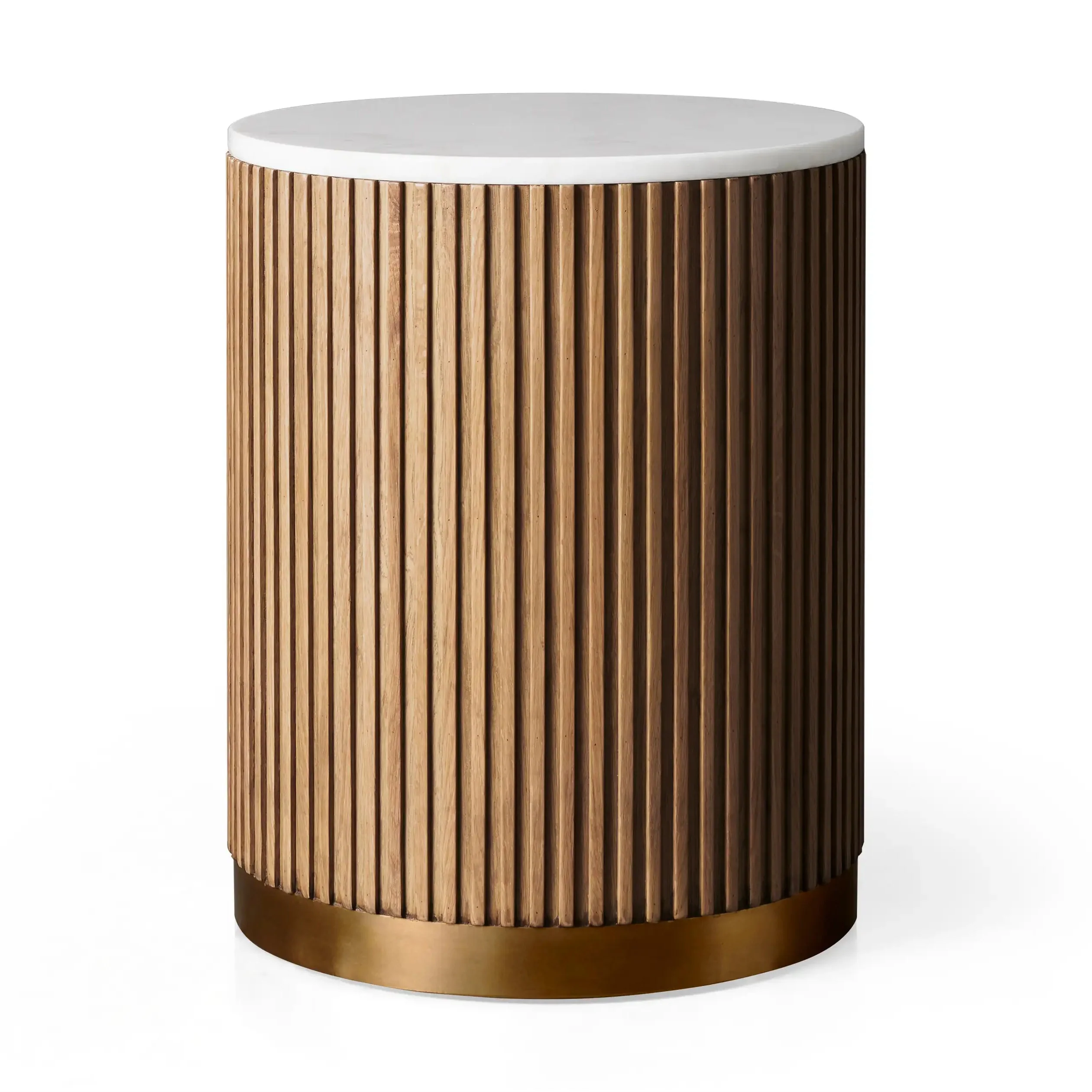 Arden End Table in Oak - Image 4