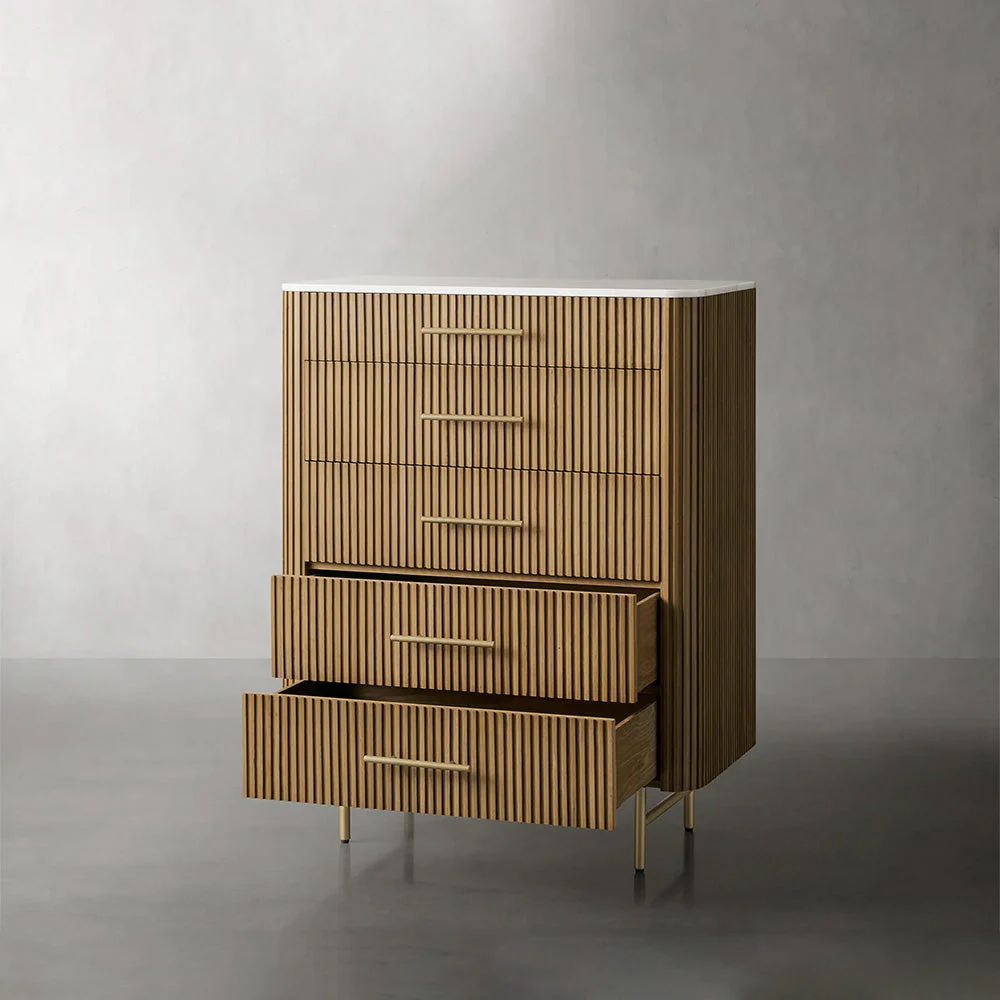 Arden Five-Drawer Dresser - Image 9